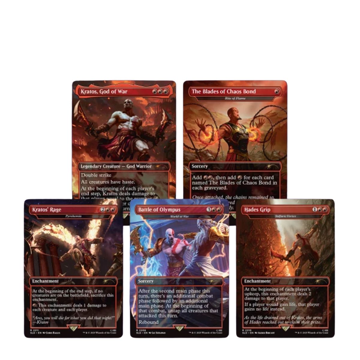 Magic: The Gathering Secret Lair x PlayStation God of War Greek Non-Foil Englisch