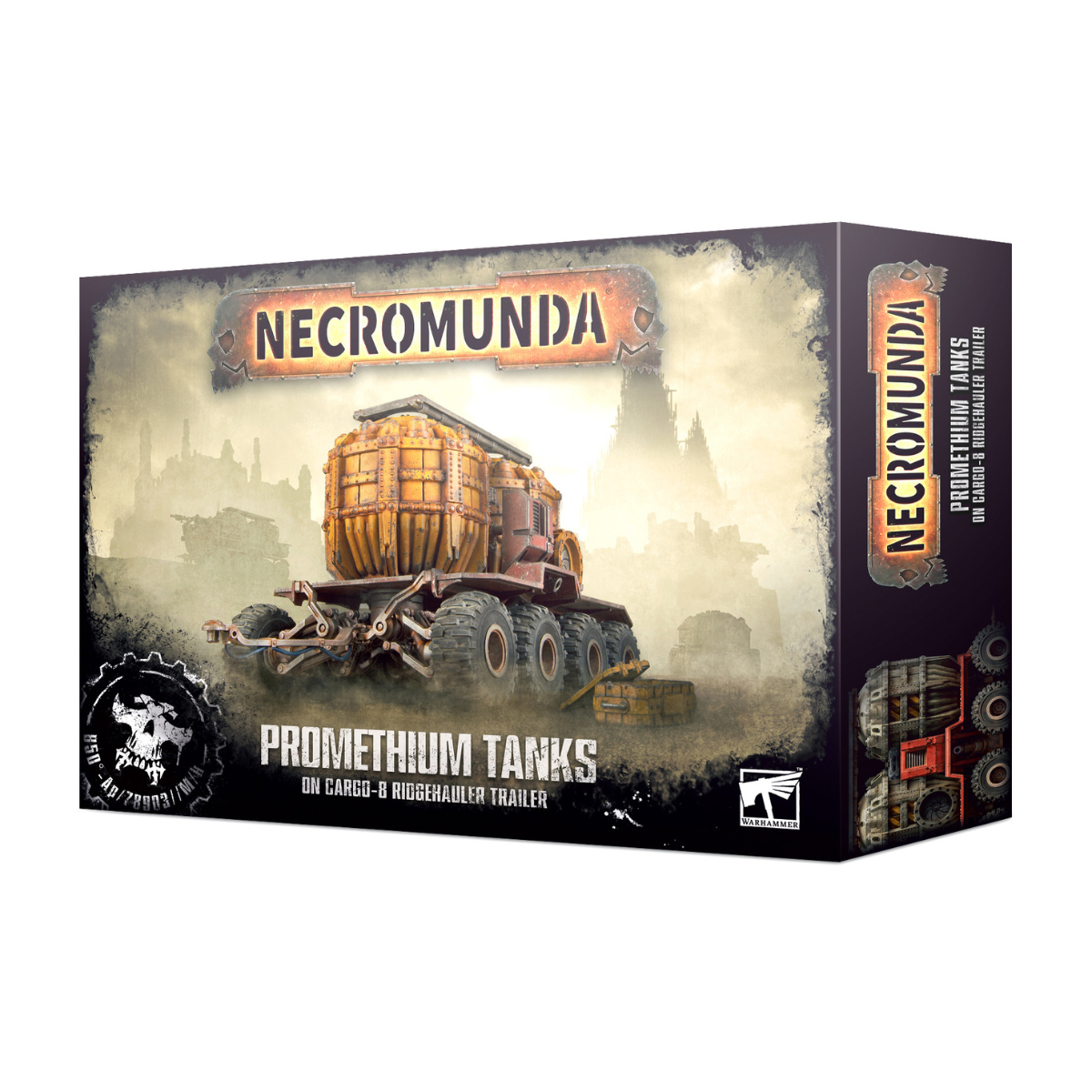 Necromunda Promethium Tanks on Cargo-8 Ridgehauler Trailer