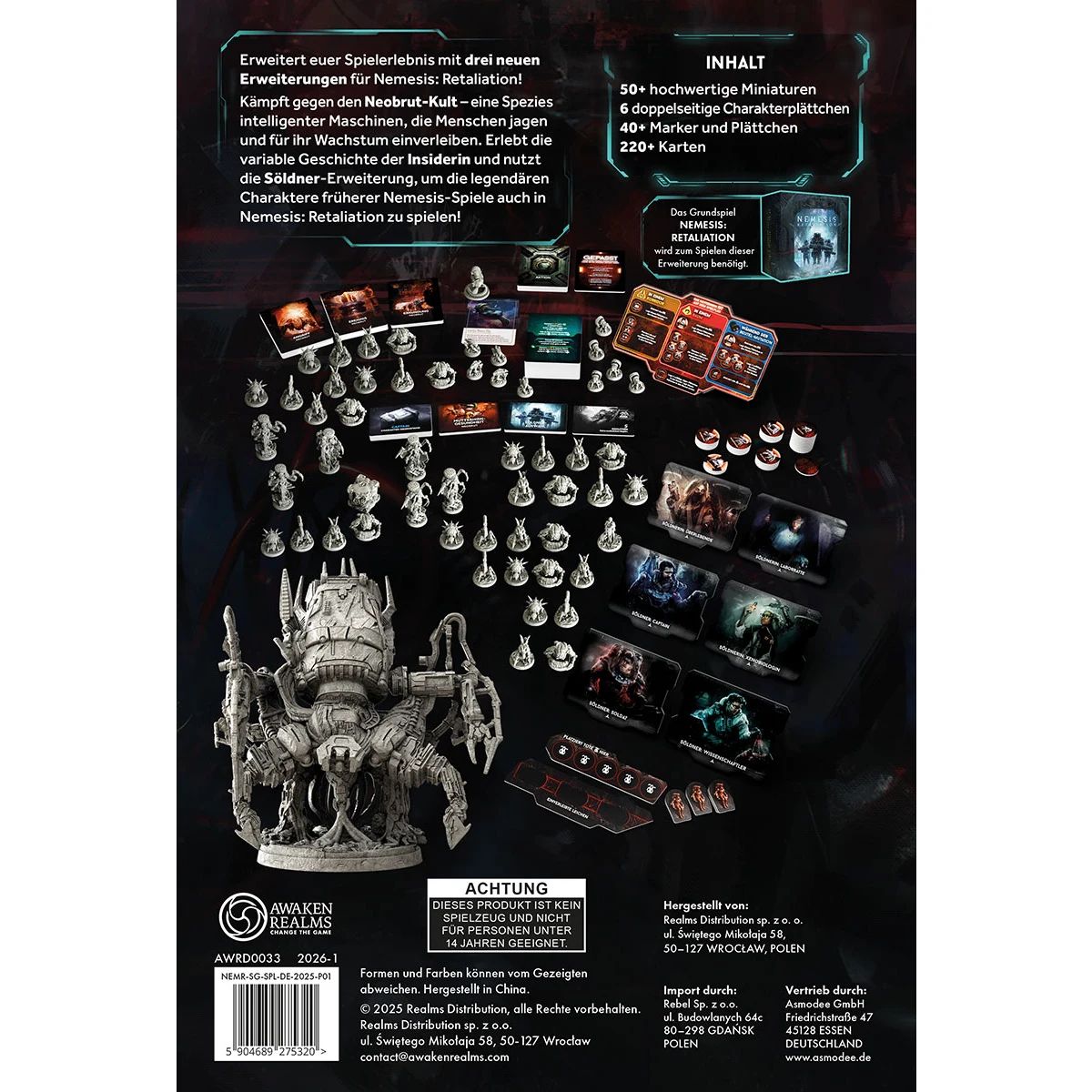Nemesis Retaliation Stretch Goals