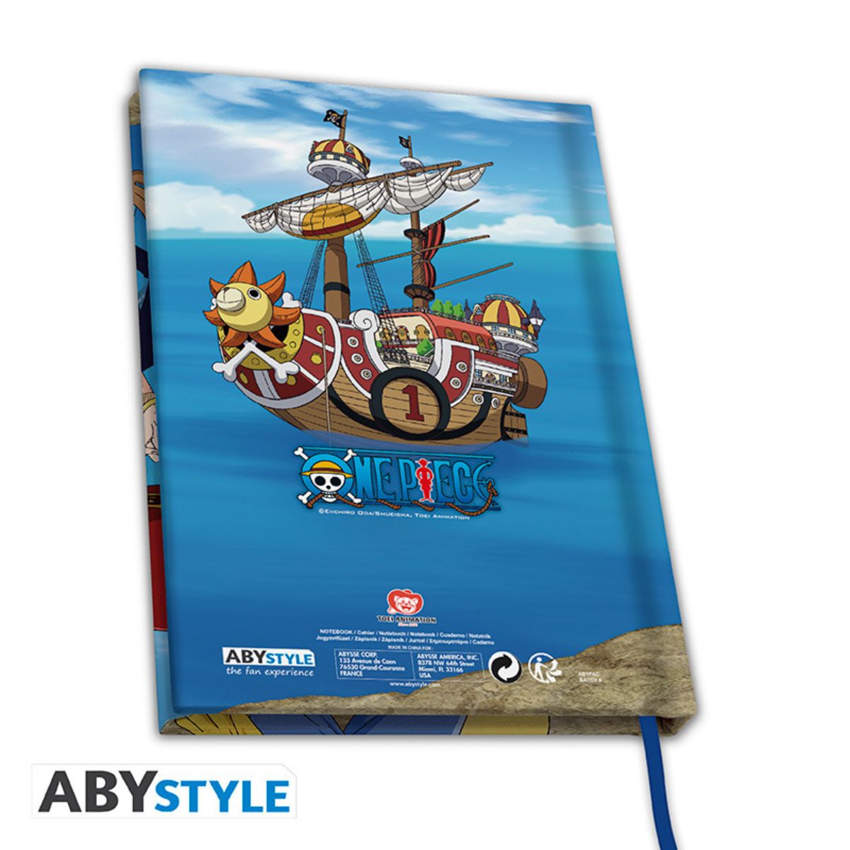 One Piece A5 Notebook "Straw Hat Crew"