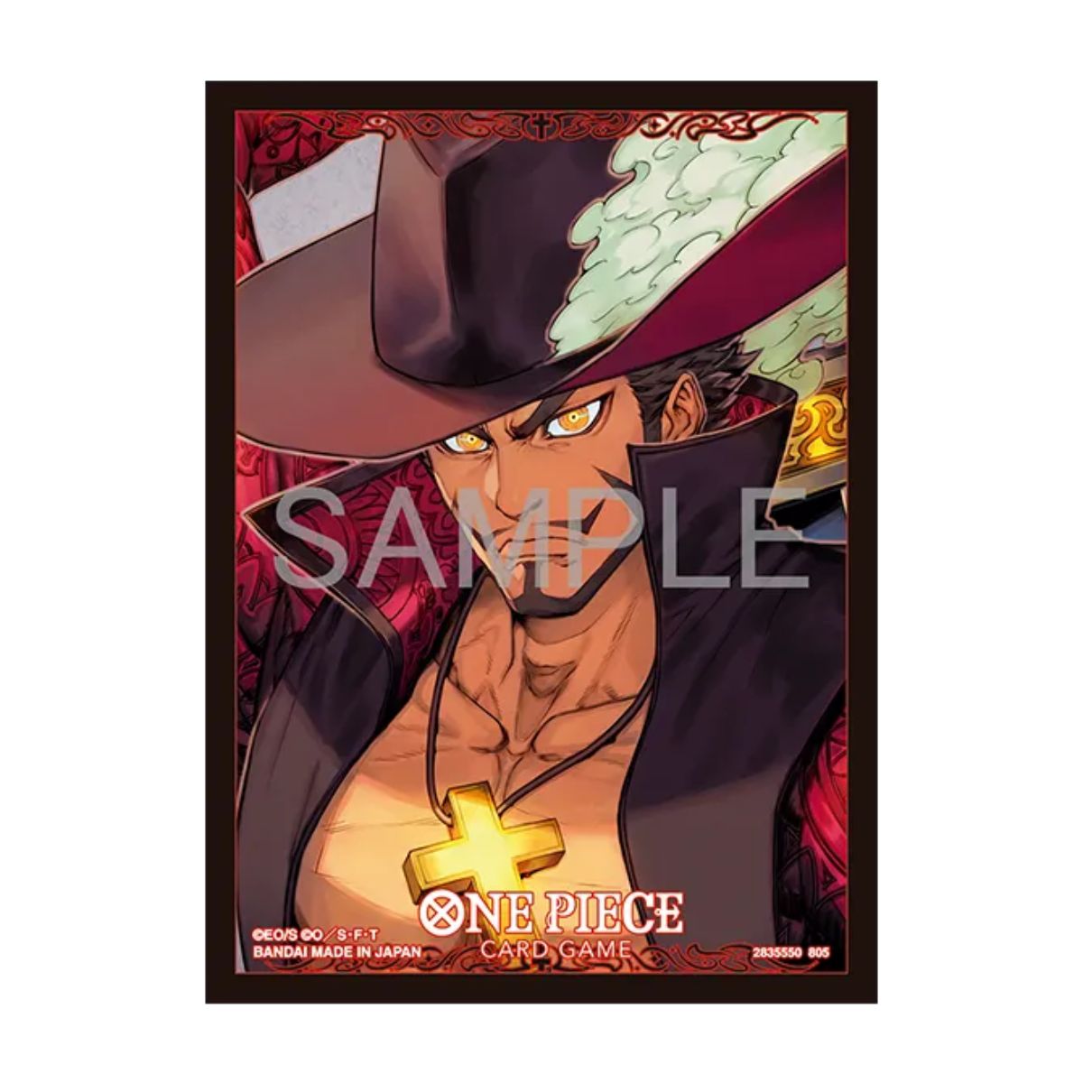 One Piece Card Game Mihawk Sleeves (70 Stück)