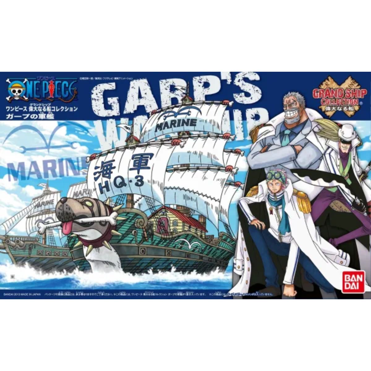 One Piece Garp's Warship  Grand Ship Collection Model Kit