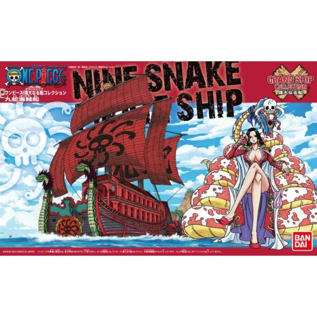 One Piece Nine Snake Pirat Ship Grand Ship Collection Model Kit
