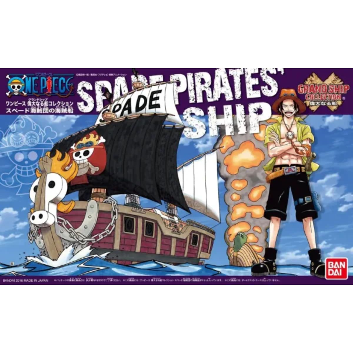 One Piece Spade Pirates Ship Grand Ship Collection Model Kit