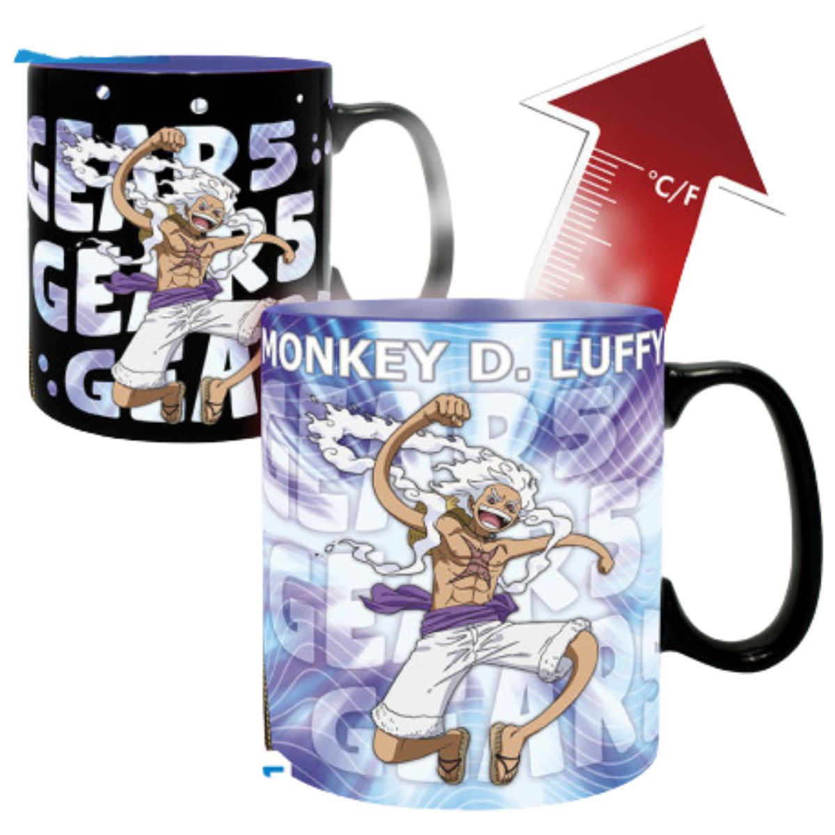 One Piece Tasse Heat Change Gear 5th