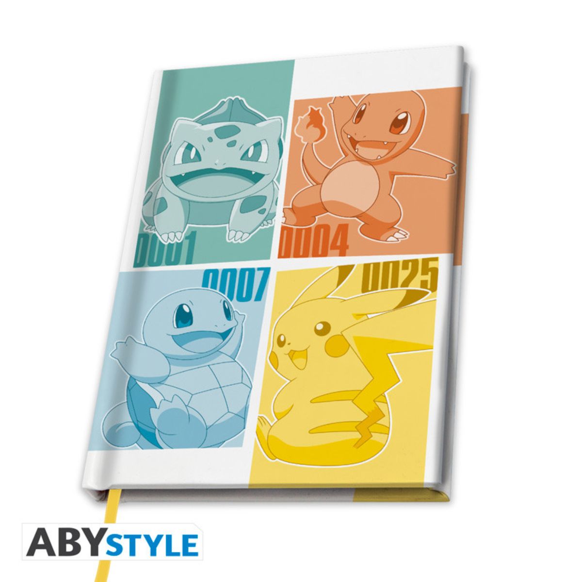 Pokemon A5 Notebook "Kanto Starters"