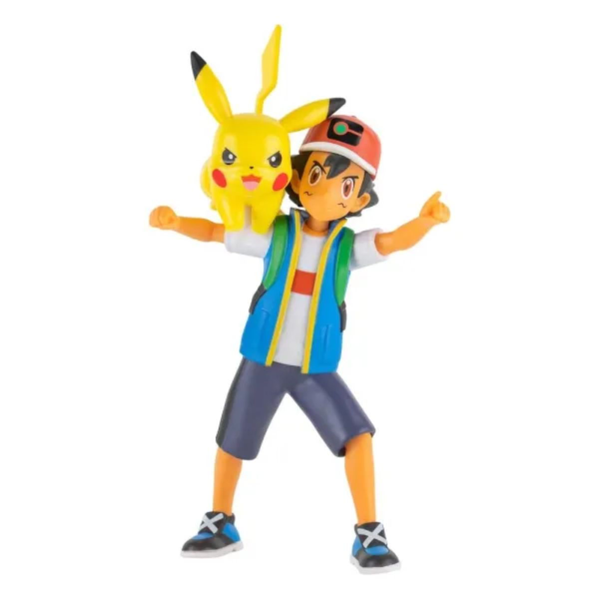 Pokémon Ash & Pikachu 11cm Battle Feature Figure
