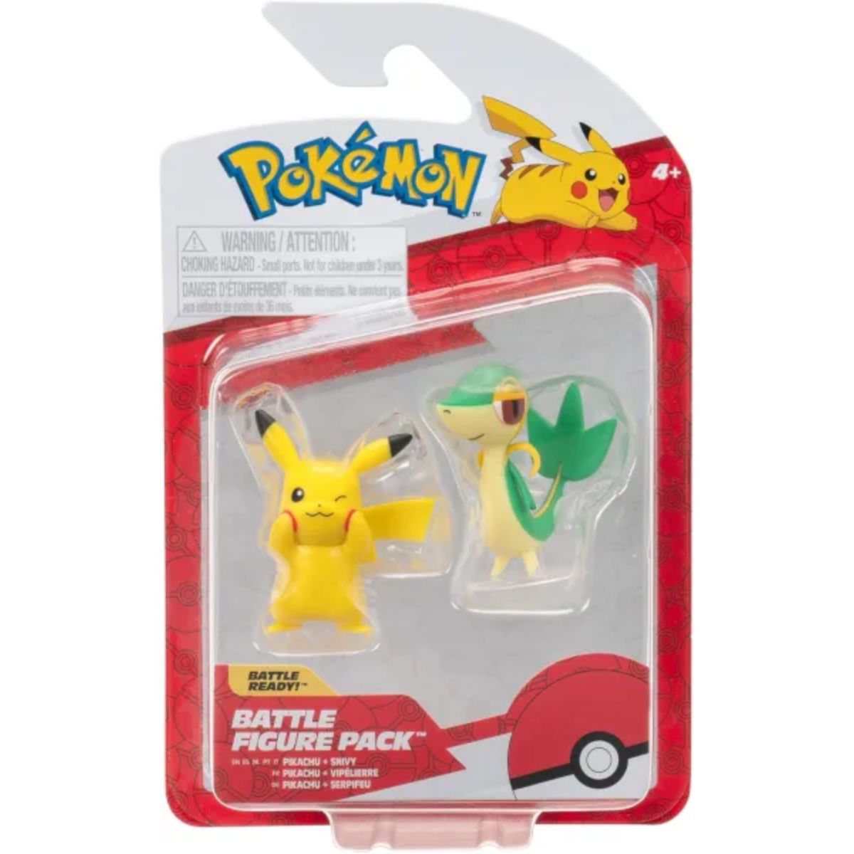 Pokémon Battle Figure 2 Pack Snivy & Pikachu