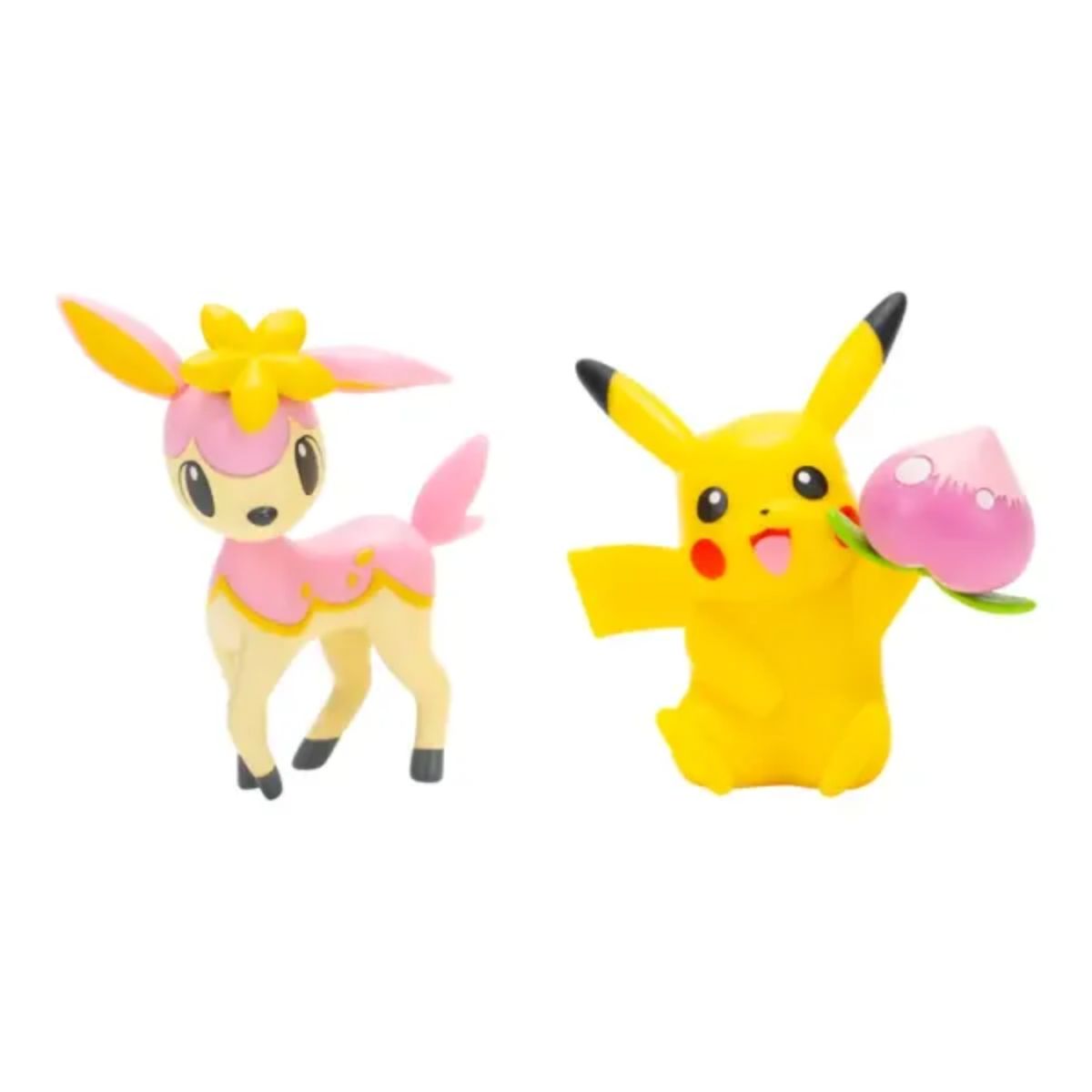 Pokémon Battle Figure 2 Pack Spring Pikachu with Pecha Berry & Spring Deerling