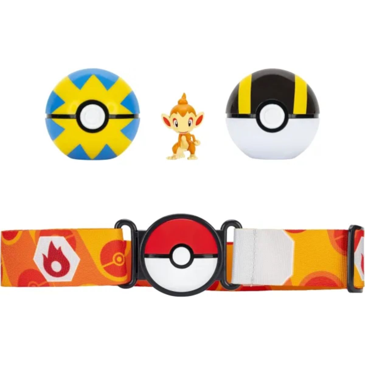 Pokémon Clip 'N' Go Poke Ball Gürtel Set Panflam mit Flottball & Hyperball
