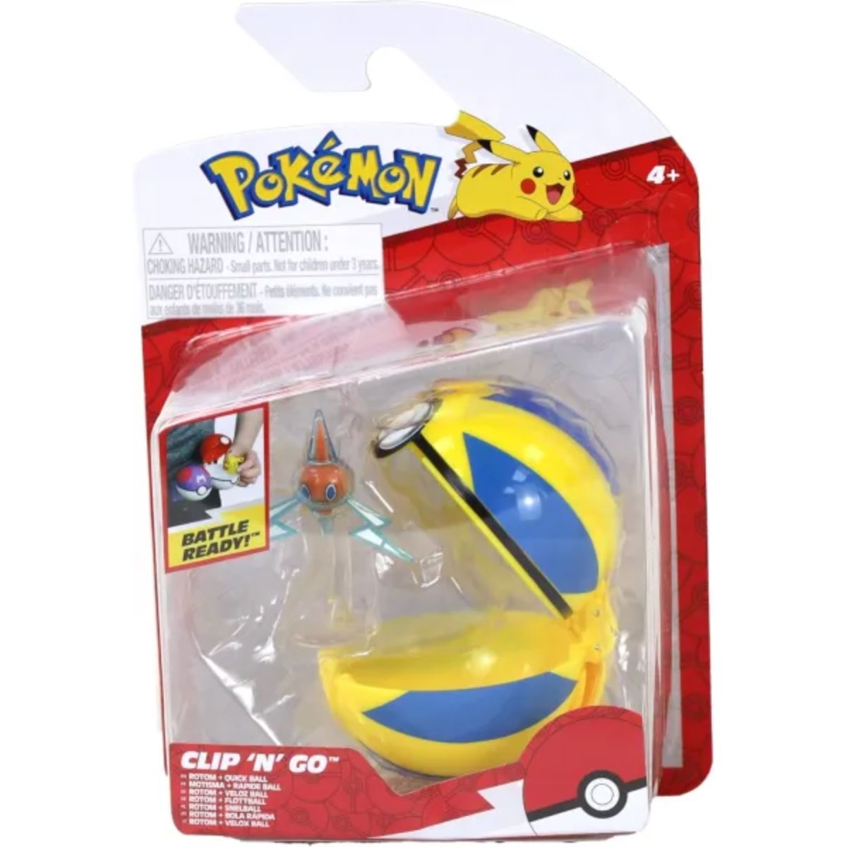 Pokémon Clip 'N' Go  Rotom mit Flottball