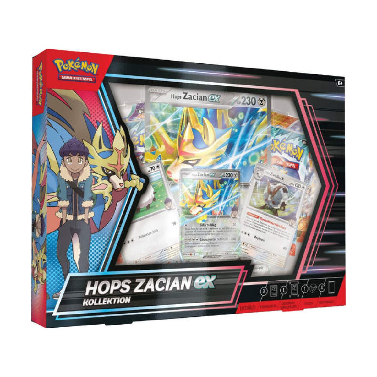 Pokémon Hops Zacian ex Kollektion Deutsch