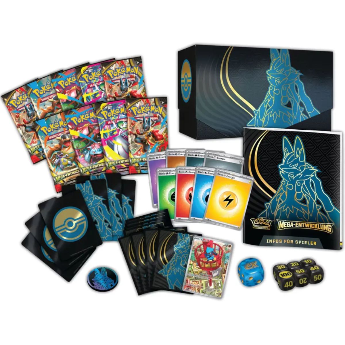 Pokémon Mega Evolutions Lucario Elite Trainer Box Englisch