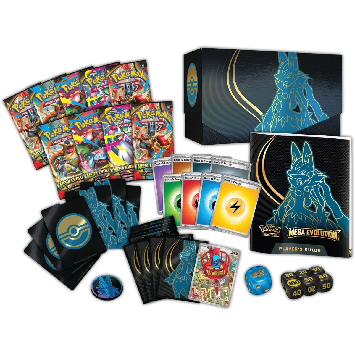 Pokémon Mega Evolutions Lucario Elite Trainer Box Englisch