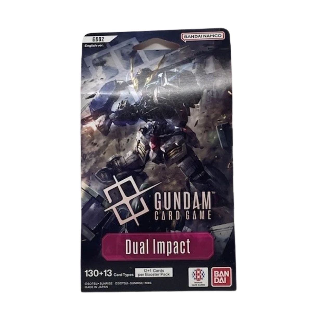 Gundam Newtype Dual Impact GD02 Sleeved Booster Englisch