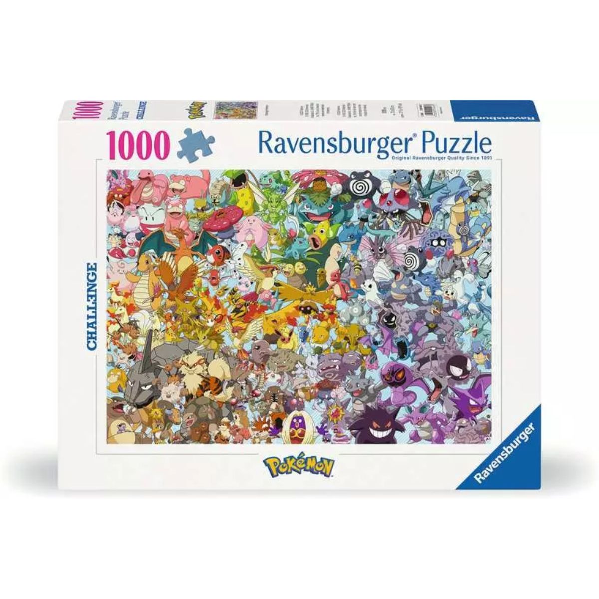 Pokémon Puzzle - Challenge Pokémon (1000 Teile)