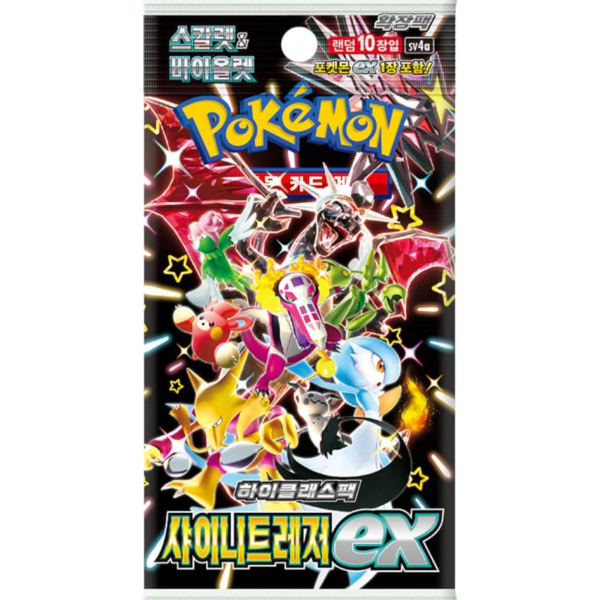 Pokémon Shiny Treasure Booster SV4A Koreanisch