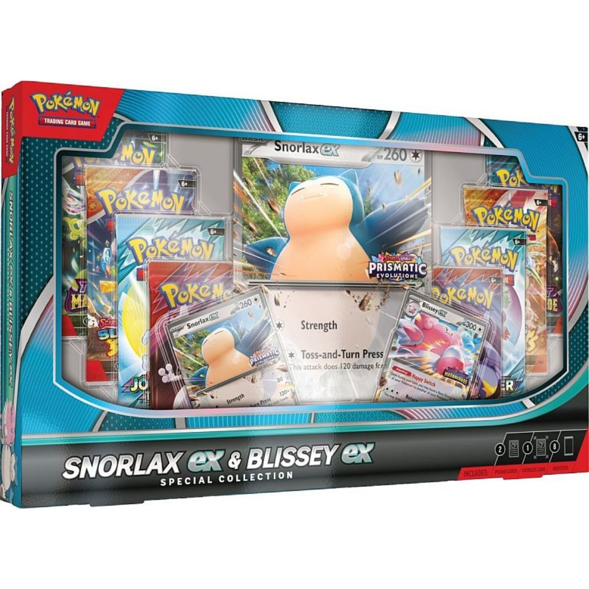 Pokémon Snorlax ex / Blissey ex Special Collection Englisch