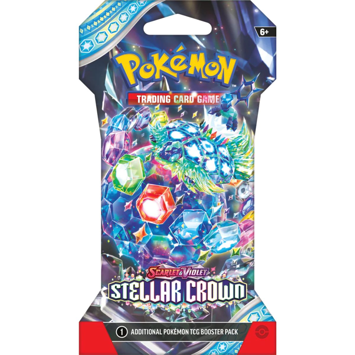 Pokémon Stellar Crown Sleeved Booster Englisch