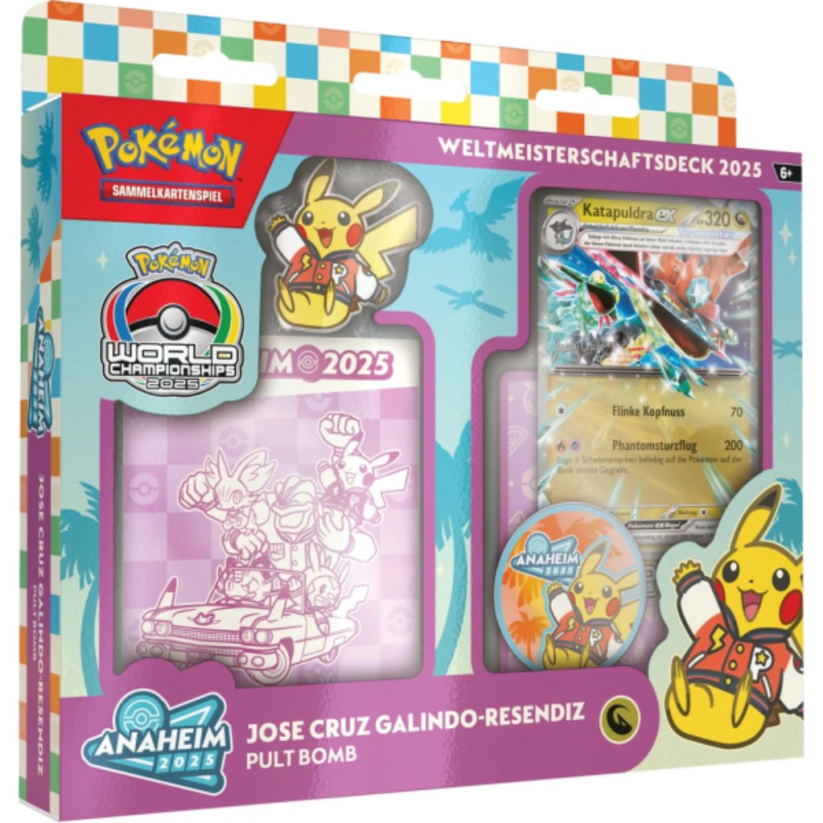 Pokémon Weltmeisterschaftsdeck 2025 Jose Gruz Galindo-Resendiz Deutsch