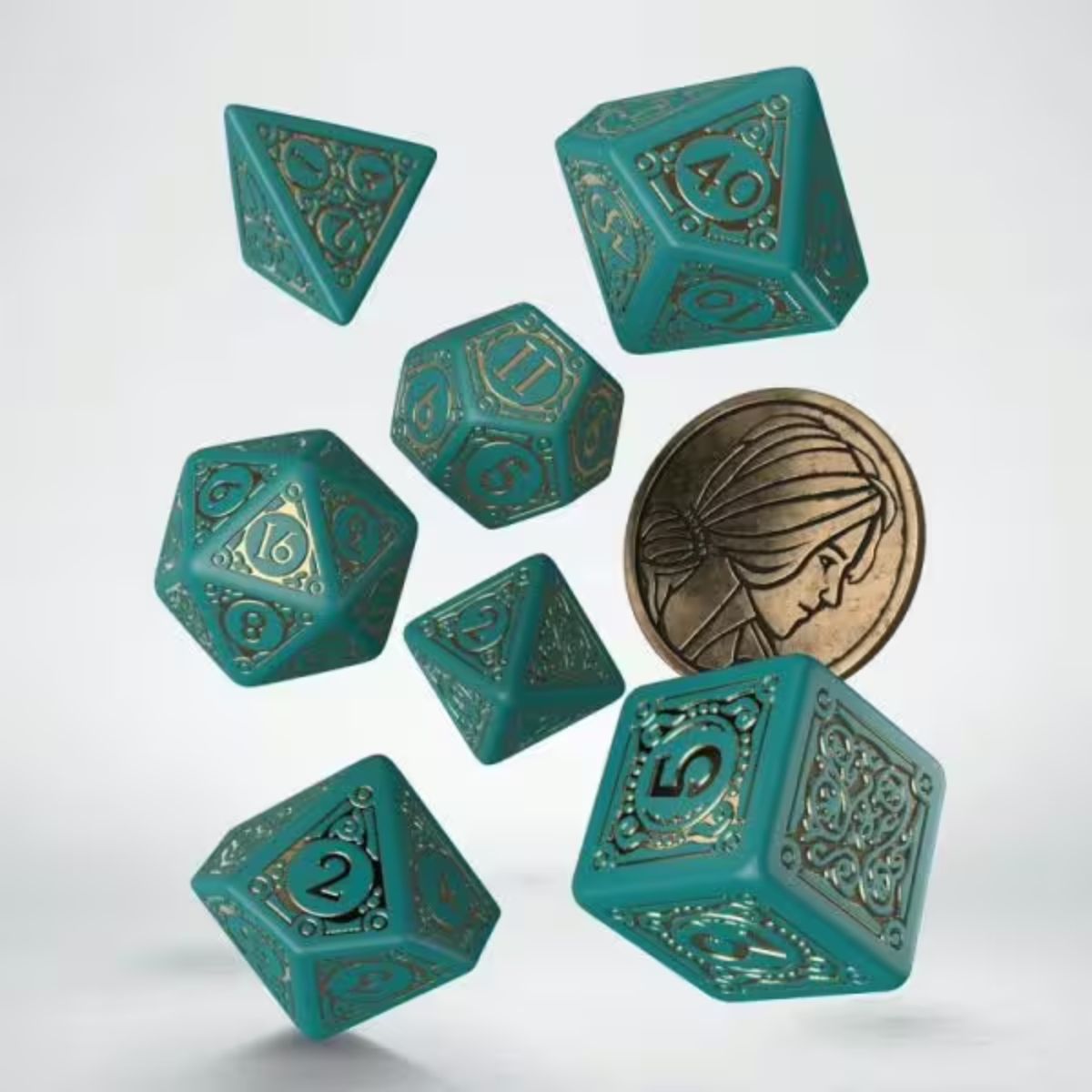 Q-Workshop The Witcher Dice Set Triss The Beautiful Healer