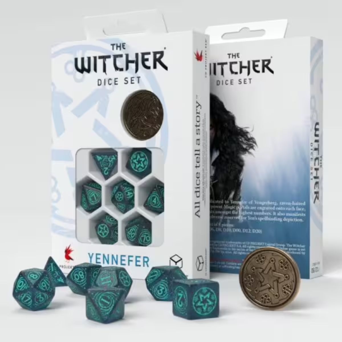 Q-Workshop The Witcher Dice Set Yennefer Sorceress Supreme