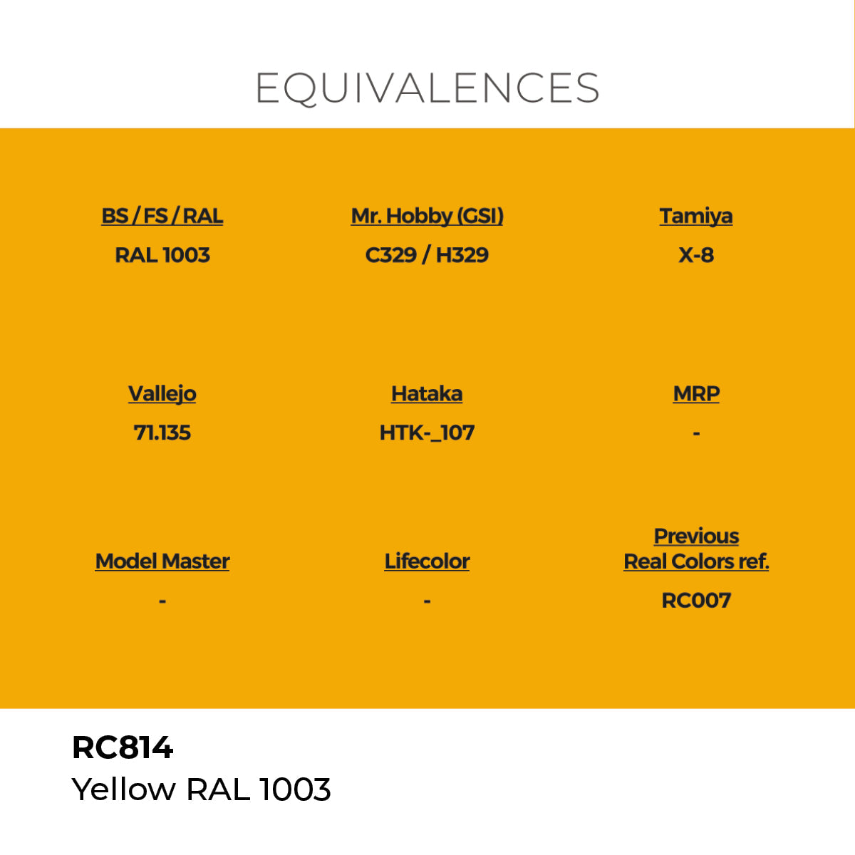 AK Interactive REAL COLORS Yellow Ral 1003 17 ml.