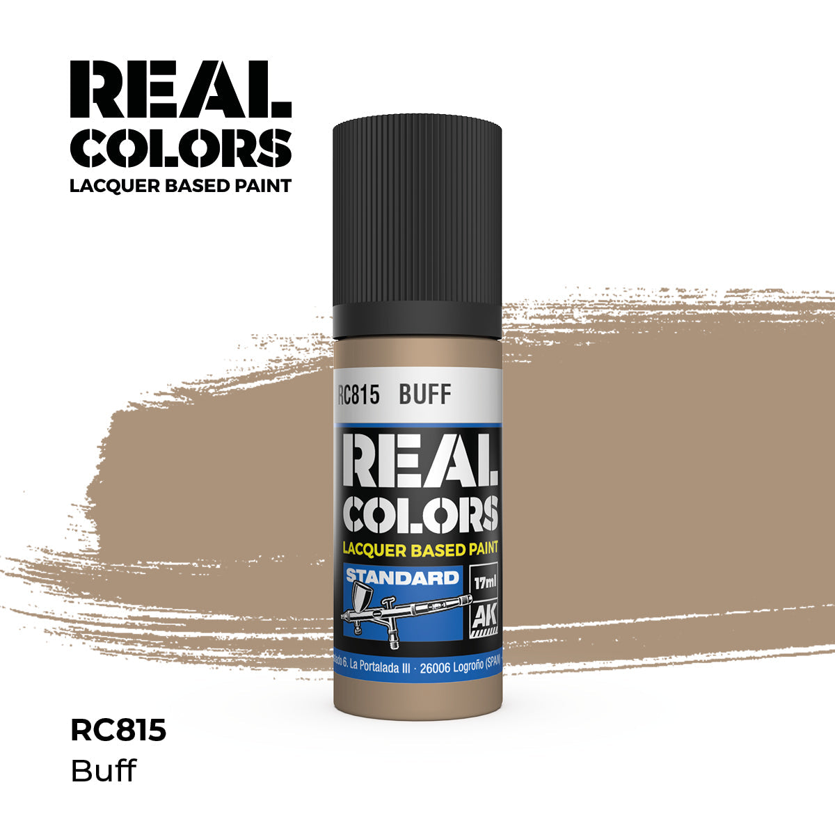 AK Interactive REAL COLORS Buff 17 ml.
