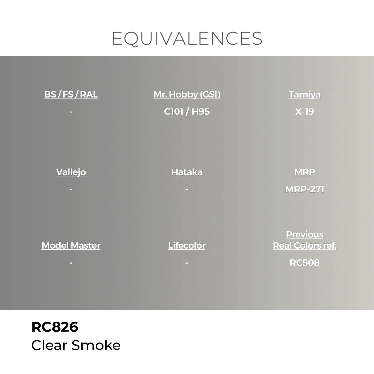 AK Interactive REAL COLORS Clear Smoke 17 ml.