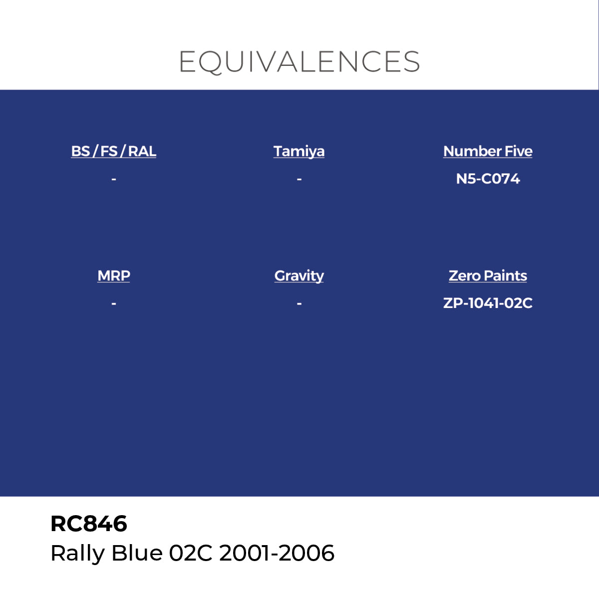 AK Interactive REAL COLORS Rally Blue 02C 2001-2006 17ml.