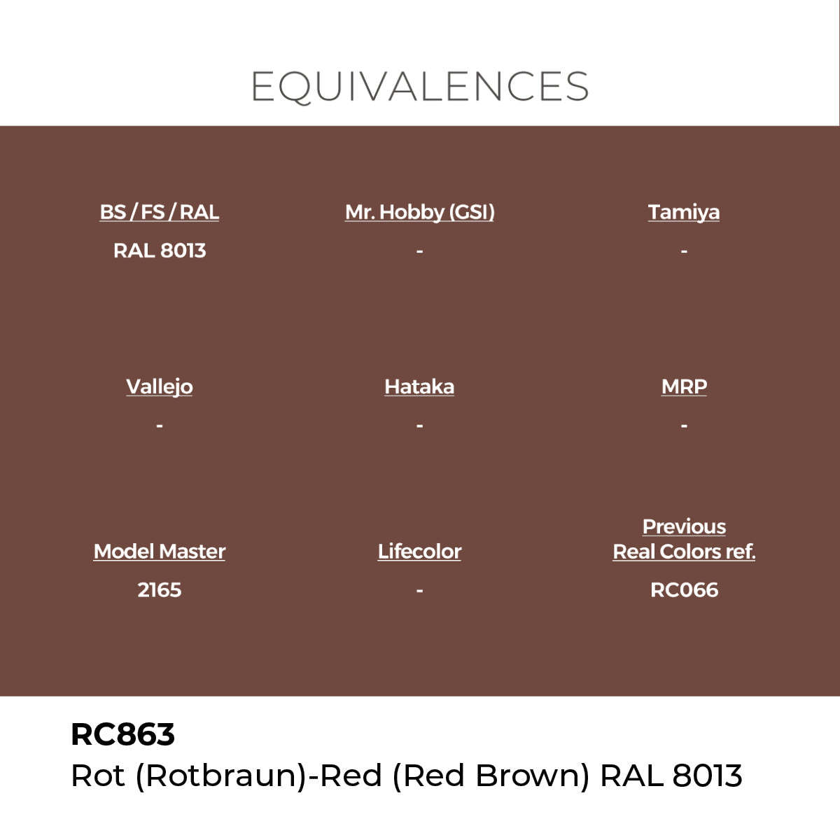 AK Interactive REAL COLORS Rot (Rotbraun)-Red Brown Ral 8013 17 ml.