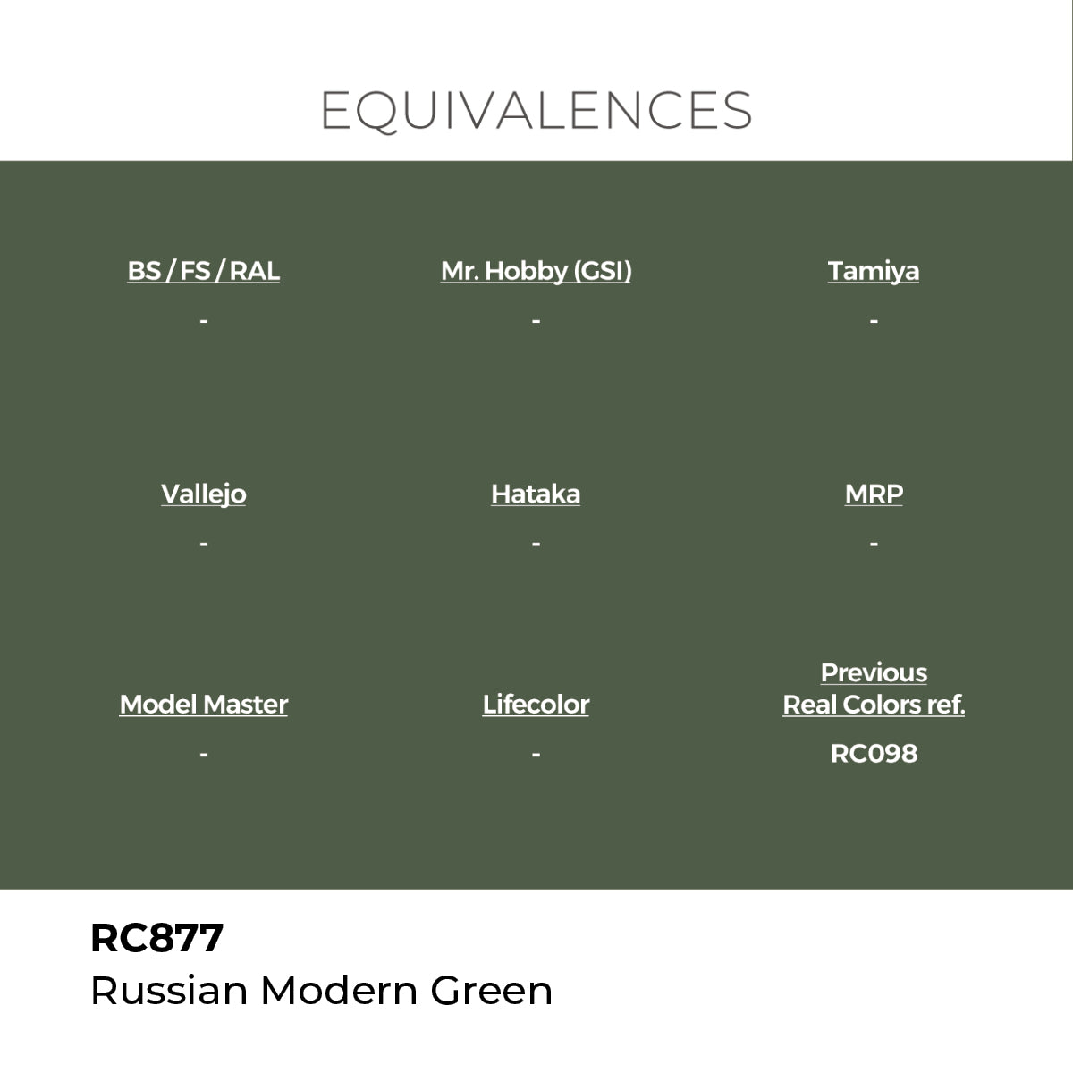 AK Interactive REAL COLORS Russian Modern Green 17 ml.