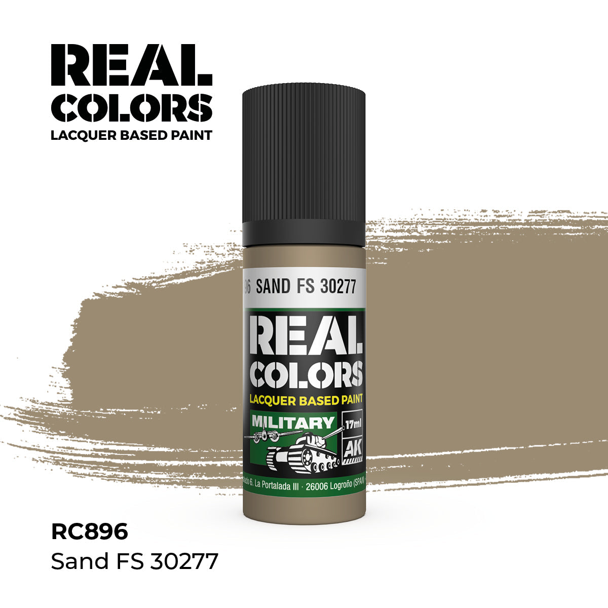 AK Interactive REAL COLORS Sand Fs 30277 17 ml.