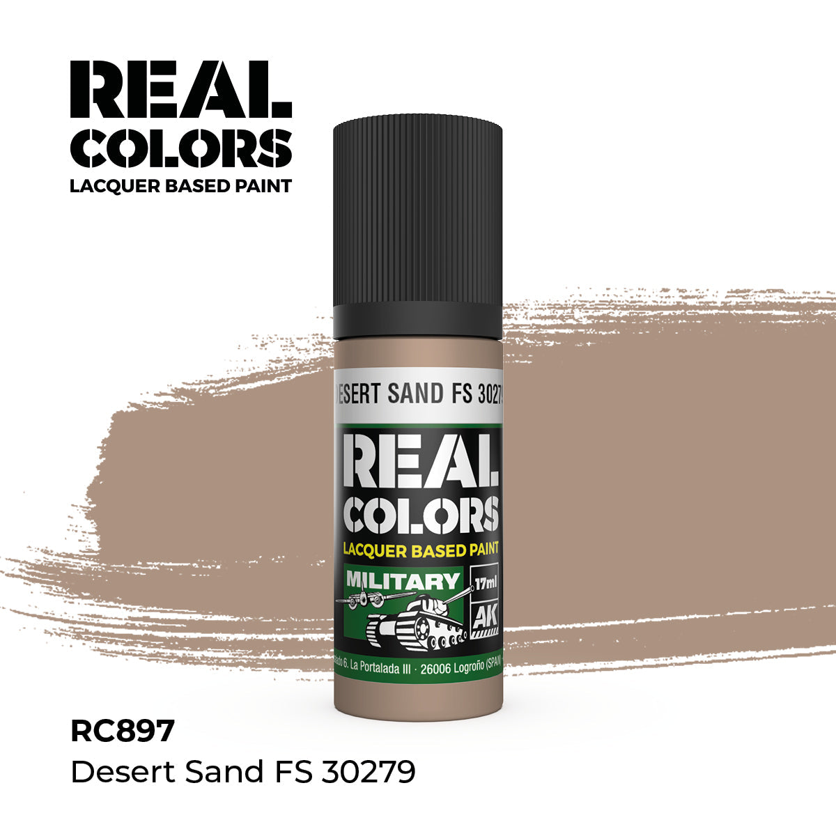AK Interactive REAL COLORS Desert Sand Fs 30279 17 ml.