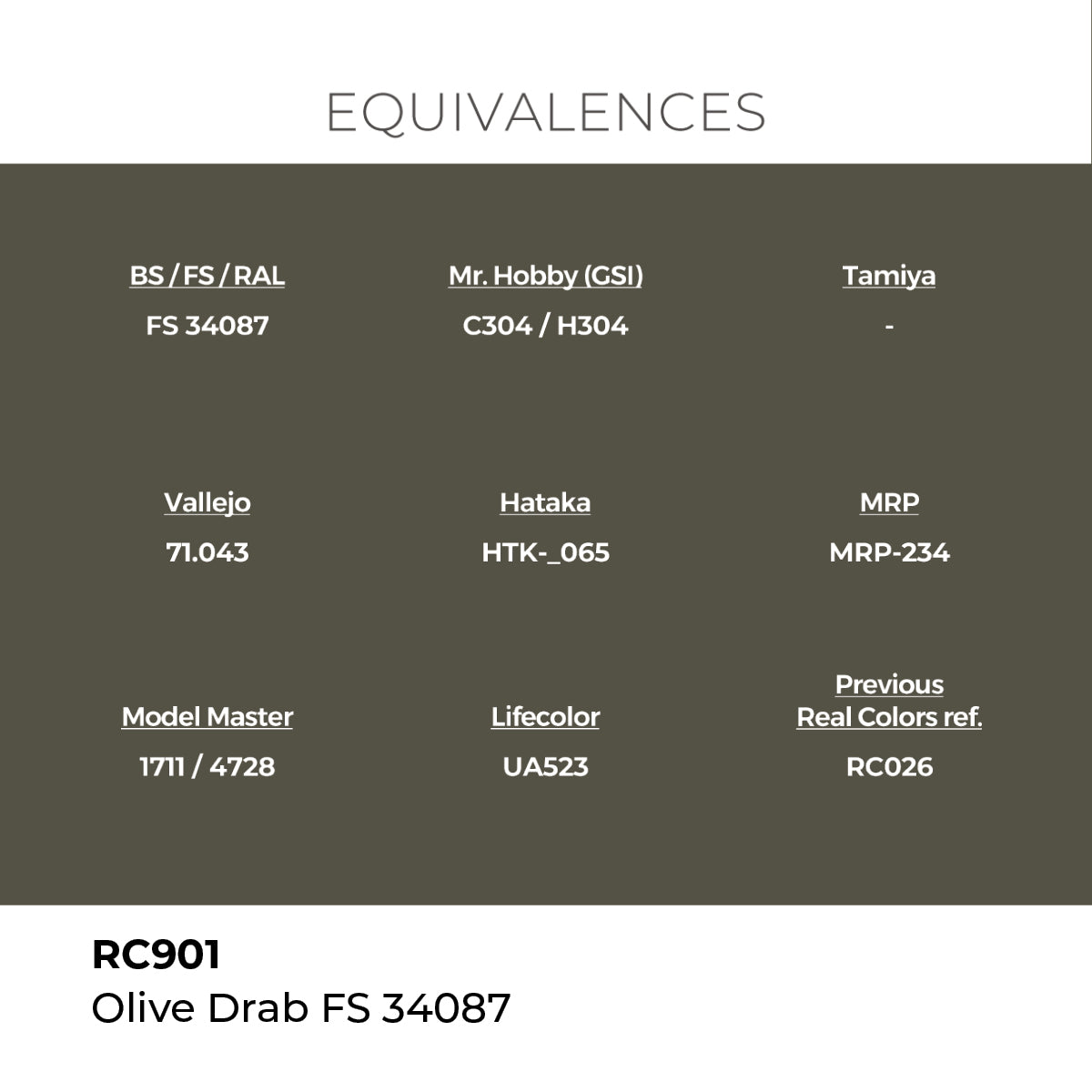 AK Interactive REAL COLORS Olive Drab Fs 34087 17 ml.