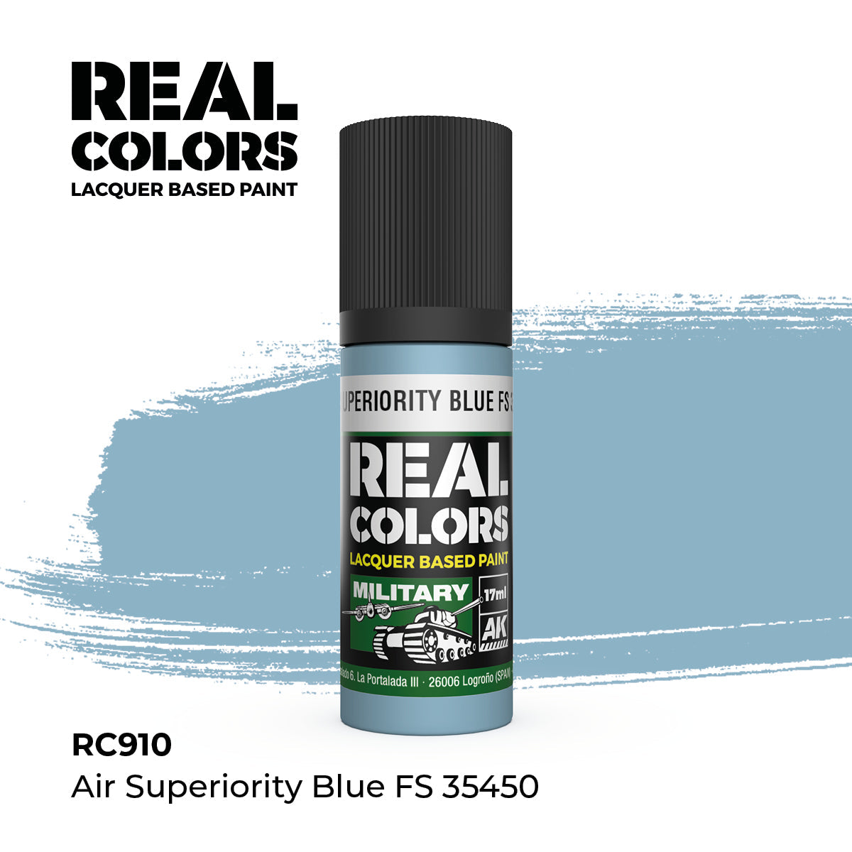 AK Interactive REAL COLORS Air Superiority Blue Fs 35450 17 ml.