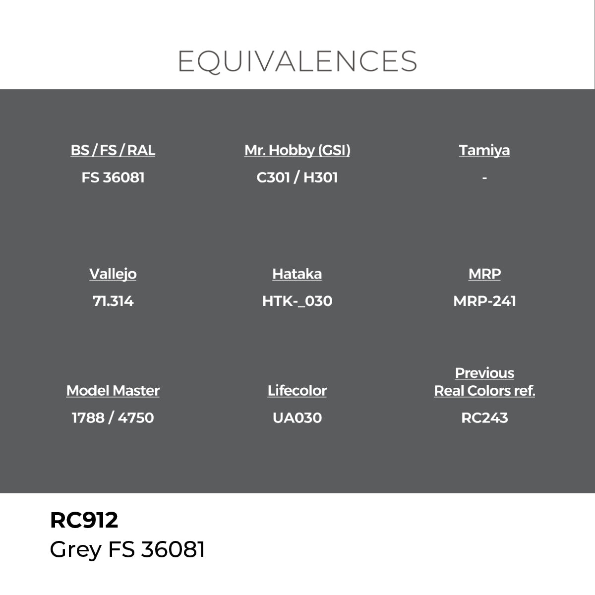 AK Interactive REAL COLORS Grey Fs 36081 17 ml.
