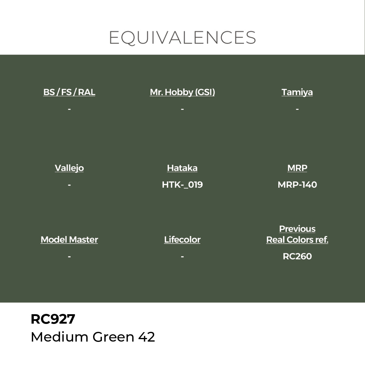 AK Interactive REAL COLORS Medium Green 42 17 ml.