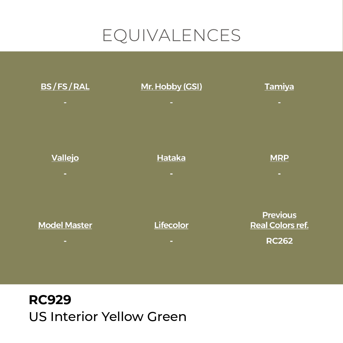 AK Interactive REAL COLORS Us Interior Yellow Green 17 ml.