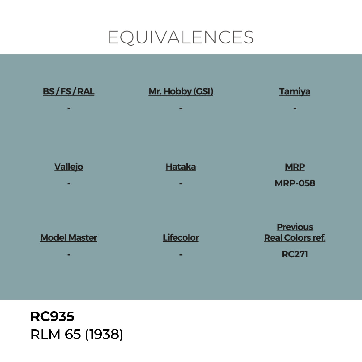 AK Interactive REAL COLORS Rlm 65 (1938) 17 ml.