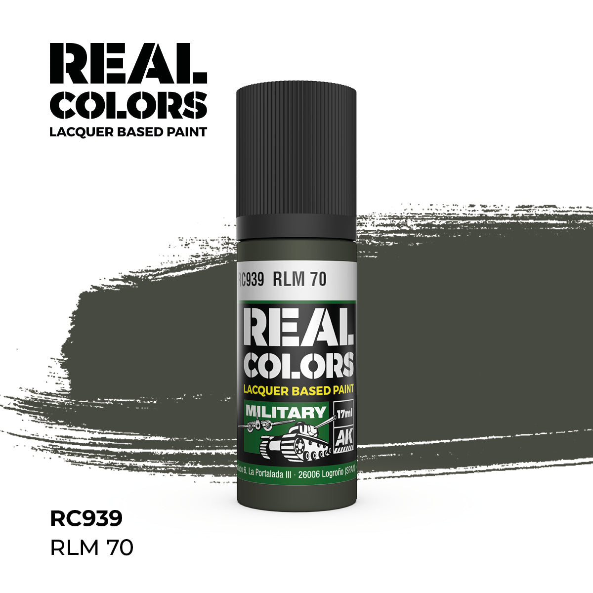 AK Interactive REAL COLORS Rlm 70 17 ml.