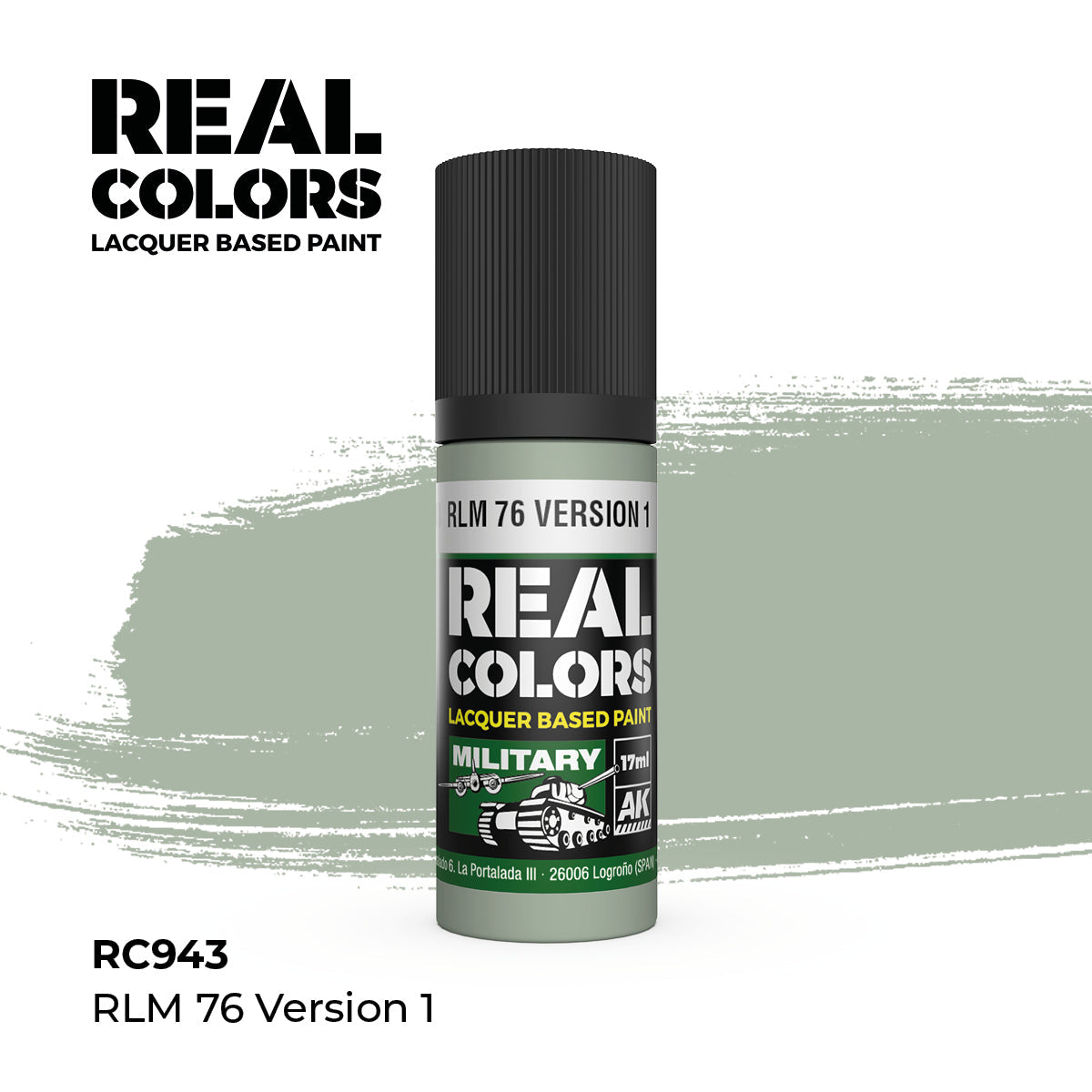 AK Interactive REAL COLORS Rlm 76 Version 1 17 ml.