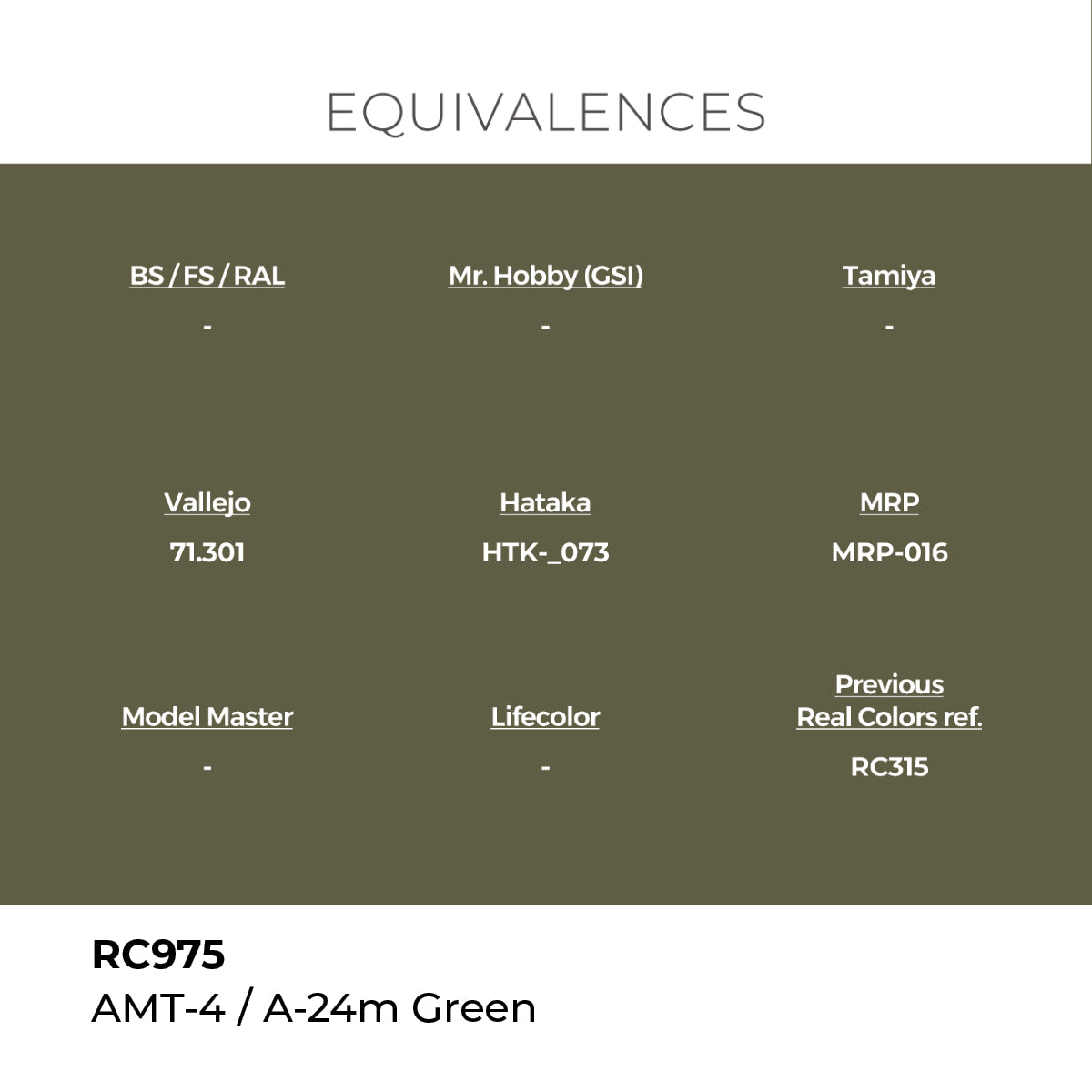 AK Interactive REAL COLORS Amt-4 / A-24M Green 17 ml.