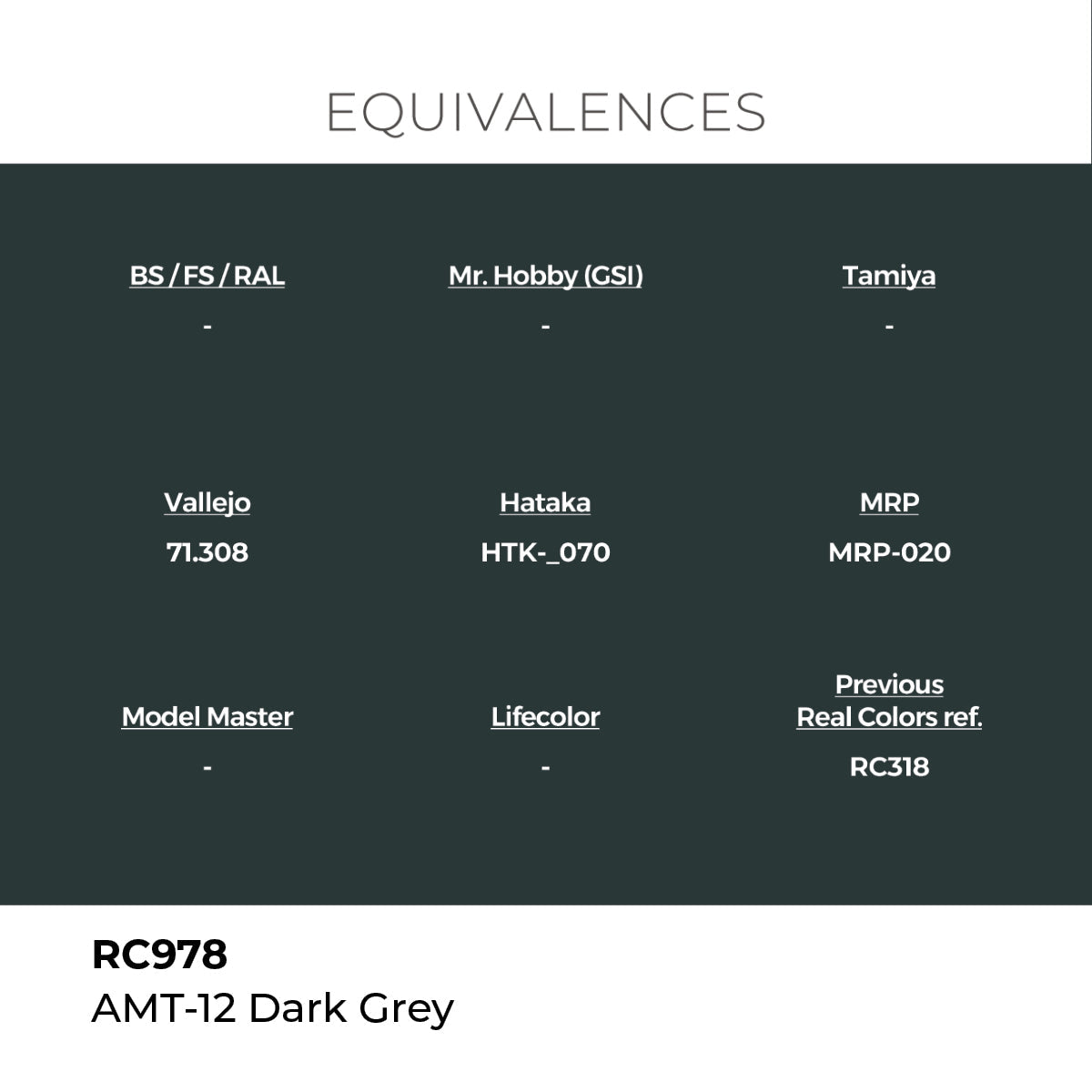 AK Interactive REAL COLORS Amt-12 Dark Grey 17 ml.