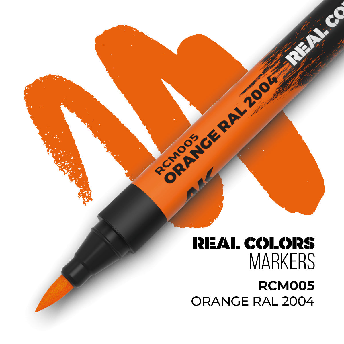AK Interactive REAL COLORS MARKERS Orange Ral2004