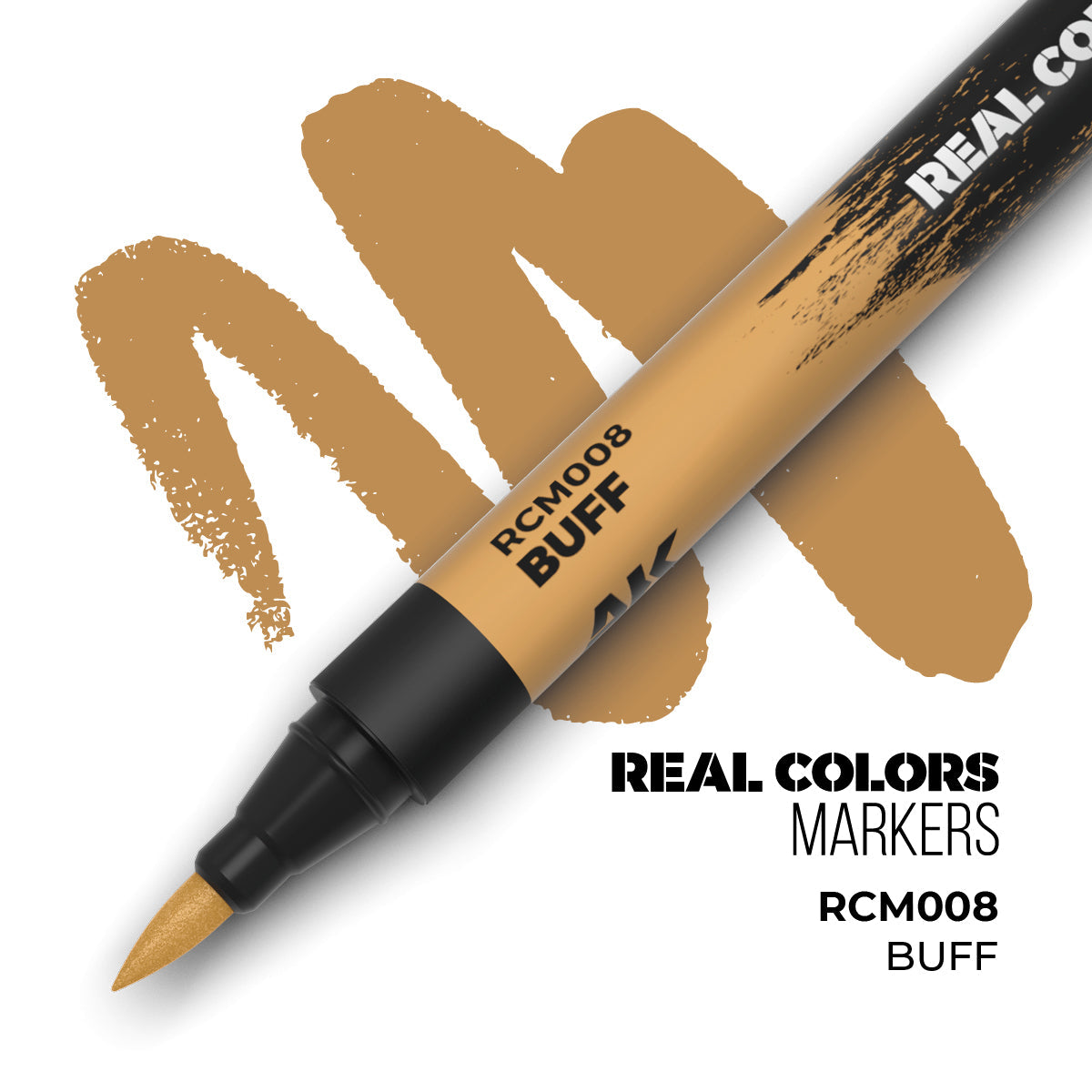 AK Interactive REAL COLORS MARKERS Buff