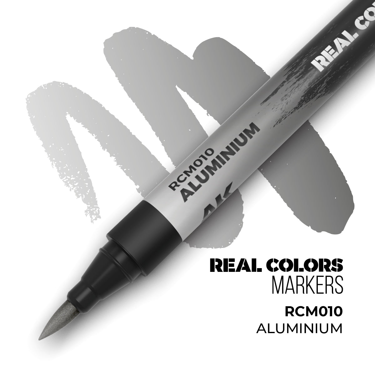 AK Interactive REAL COLORS MARKERS Aluminium