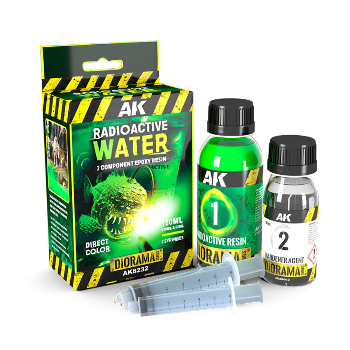 AK Interactive RESIN RADIOACTIVE WATER COMPONENTS EPOXY RESIN 180 ML
