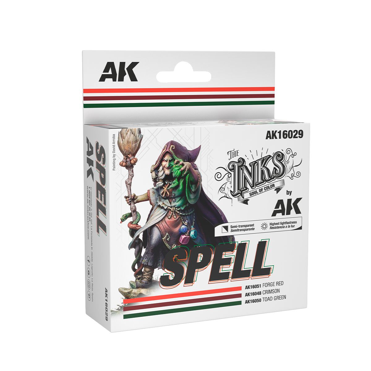 AK Interactive The INKS - SETS Spell Colors Set
