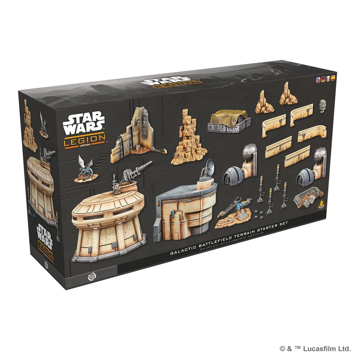 Star Wars Legion Galactic Battlefield Terrain Starter Set